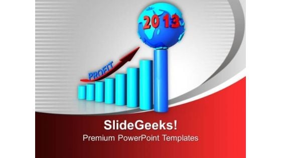 2013 Successful Business Graph Global PowerPoint Templates Ppt Backgrounds For Slides 0113