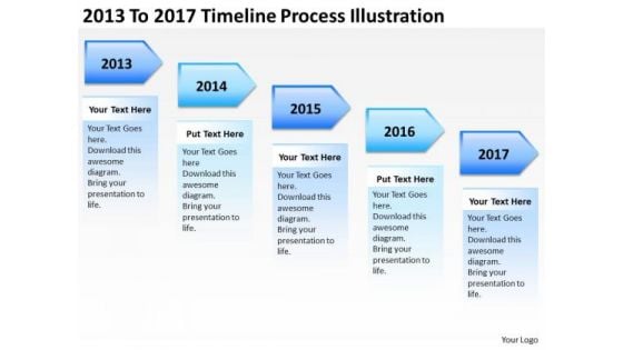 2013 To 2017 Timeline Process Illustration PowerPoint Templates Ppt Slides Graphics 2013 To 2017 Timeline Process Illustration PowerPoint Templates Ppt Slides Graphics