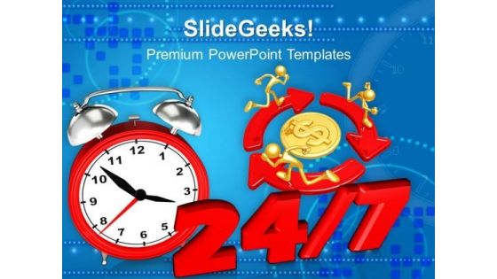 24 7 Time Planning PowerPoint Templates And PowerPoint Themes 0912