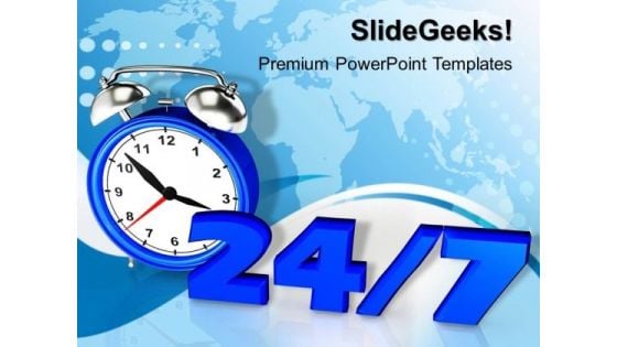 24 7 Time Planning PowerPoint Templates And PowerPoint Themes 1012