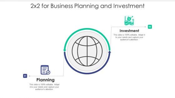 2X2 For Business Planning And Investment Ppt PowerPoint Presentation Gallery Background Designs PDF 2X2 For Business Planning And Investment Ppt PowerPoint Presentation Gallery Background Designs PDF