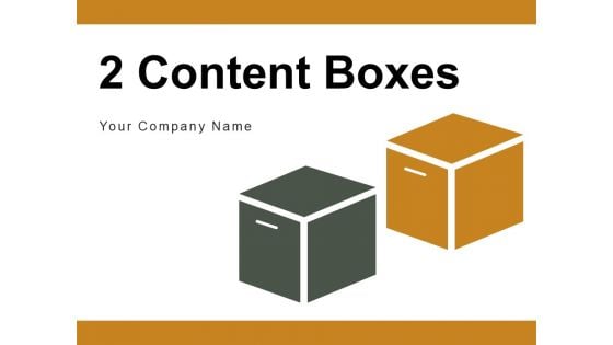 2 Content Boxes Development Strategies Ppt PowerPoint Presentation Complete Deck