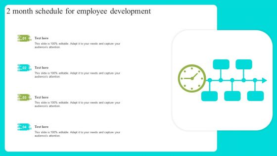 2 Month Schedule For Employee Development Microsoft PDF