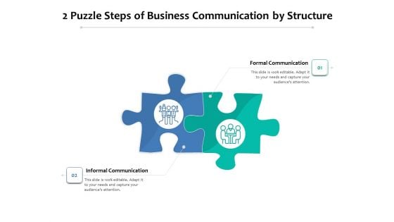2 Puzzle Steps Of Business Communication By Structure Ppt PowerPoint Presentation Portfolio Mockup PDF 2 Puzzle Steps Of Business Communication By Structure Ppt PowerPoint Presentation Portfolio Mockup PDF