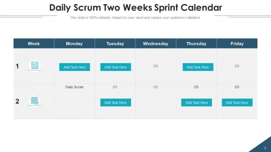 2 Weeks Agile Sprint Develop Team Ppt PowerPoint Presentation Complete Deck With Slides