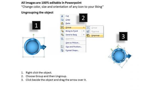 2 Layers Marketing Process Chart Flowcharts PowerPoint Slides