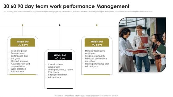 30 60 90 Day Team Work Performance Management Clipart PDF 30 60 90 Day Team Work Performance Management Clipart PDF