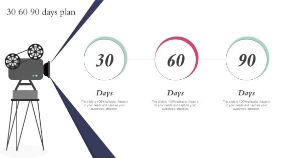 30 60 90 Days Plan Action Plan Playbook For Influencer Reel Marketing Topics PDF