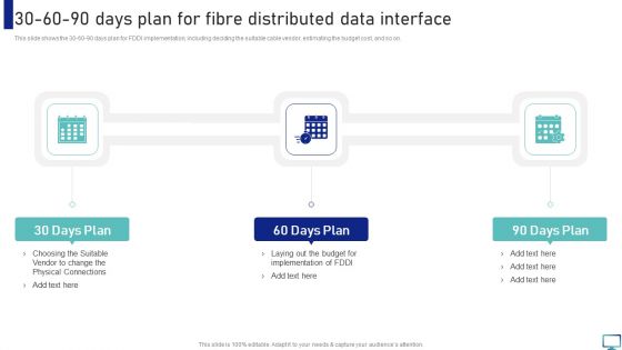 30 60 90 Days Plan For Fibre Distributed Data Interface Diagrams PDF 30 60 90 Days Plan For Fibre Distributed Data Interface Diagrams PDF
