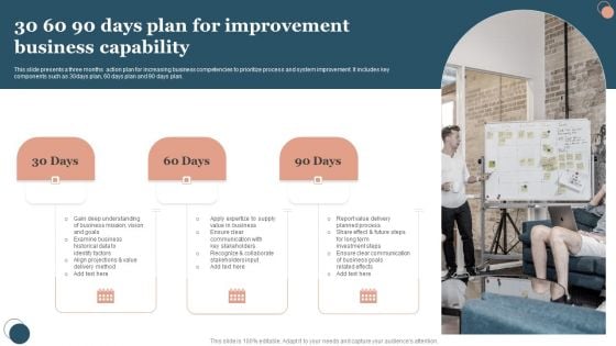 30 60 90 Days Plan For Improvement Business Capability Structure PDF