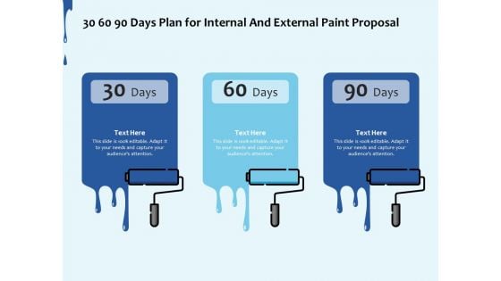 30 60 90 Days Plan For Internal And External Paint Proposal Ppt Professional Icon PDF 30 60 90 Days Plan For Internal And External Paint Proposal Ppt Professional Icon PDF