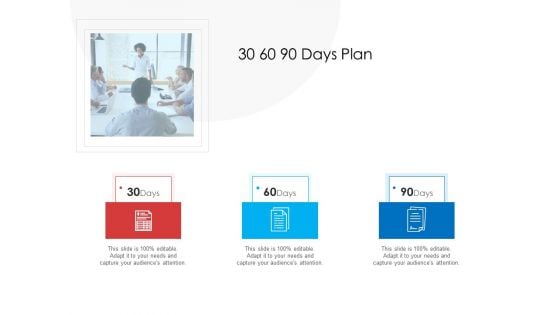 30 60 90 Days Plan Formats PDF