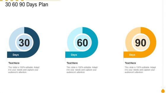 30 60 90 Days Plan Infographics PDF