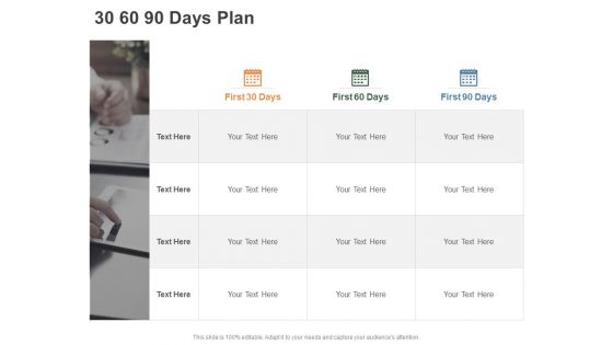 30 60 90 Days Plan Management Ppt PowerPoint Presentation File Pictures