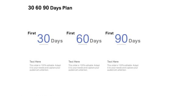 30 60 90 Days Plan Management Ppt PowerPoint Presentation Icon Graphics Template