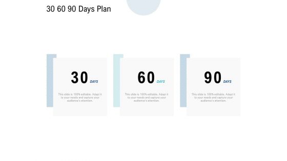 30 60 90 Days Plan Management Ppt PowerPoint Presentation Icon Influencers