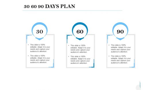30 60 90 Days Plan Management Ppt PowerPoint Presentation Styles Designs Download
