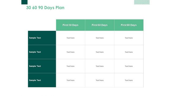 30 60 90 Days Plan Marketing Ppt PowerPoint Presentation Icon Objects