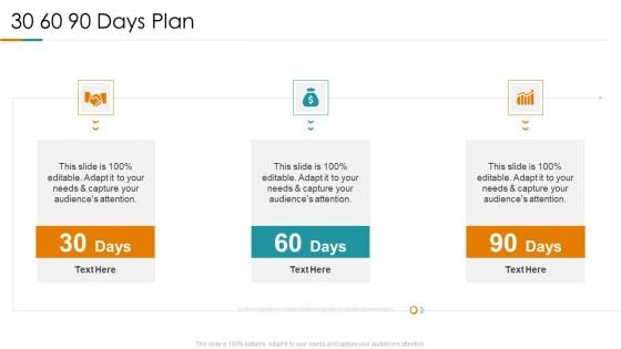 30 60 90 Days Plan Ppt Icon Graphics PDF