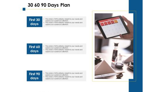 30 60 90 Days Plan Ppt PowerPoint Presentation Designs