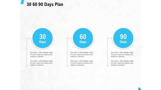 30 60 90 Days Plan Ppt PowerPoint Presentation Show Background Image