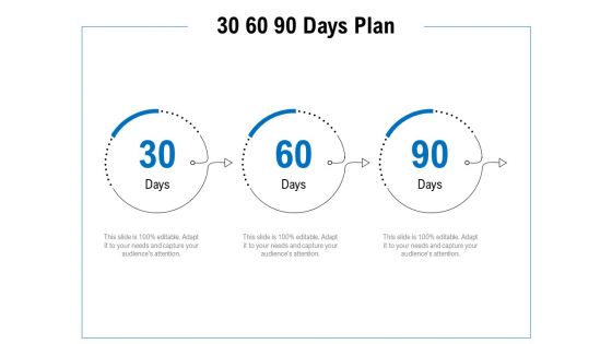 30 60 90 Days Plan Ppt PowerPoint Presentation Slides Influencers