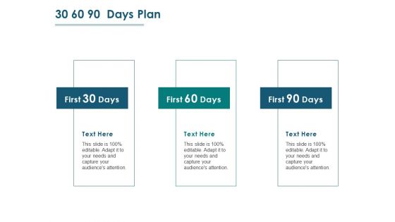 30 60 90 Days Plan Ppt PowerPoint Presentation Summary Visuals