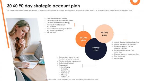 30 60 90 Day Strategic Account Plan Ppt Sample SS 30 60 90 Day Strategic Account Plan Ppt Sample SS