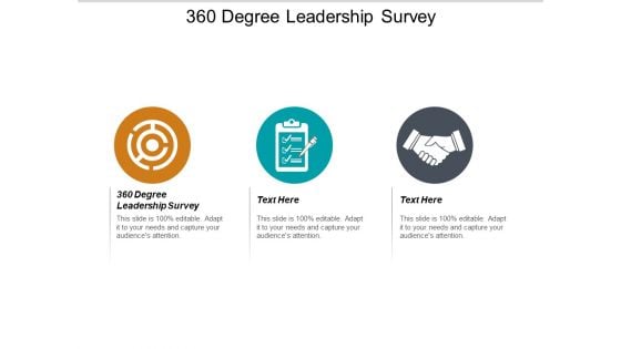 360 Degree Leadership Survey Ppt PowerPoint Presentation Pictures Sample Cpb