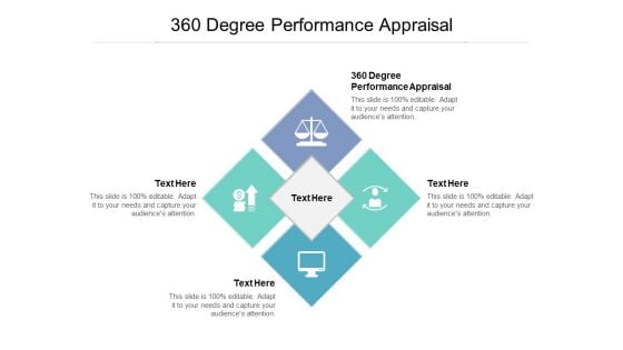 360 Degree Performance Appraisal Ppt PowerPoint Presentation Icon Templates Cpb