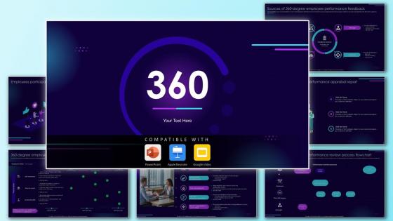 360 Powerpoint Ppt Template Bundles