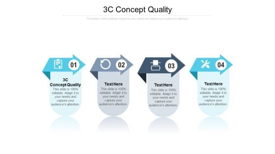 3C Concept Quality Ppt PowerPoint Presentation Model Slide Cpb Pdf