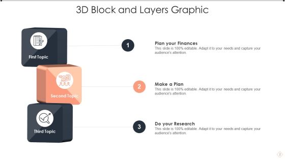 3D Block Layers Ppt PowerPoint Presentation Complete With Slides Slide02
