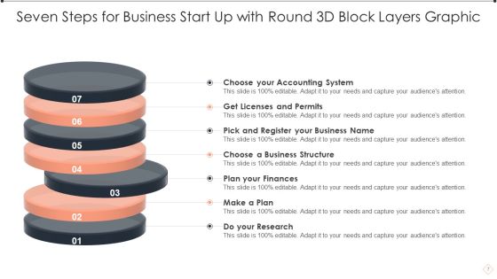 3D Block Layers Ppt PowerPoint Presentation Complete With Slides Slide07
