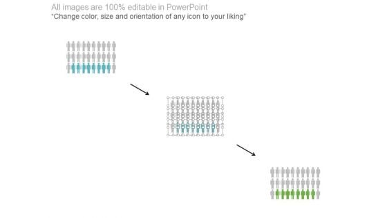 3D Men Icons Compare Slide Powerpoint Slides