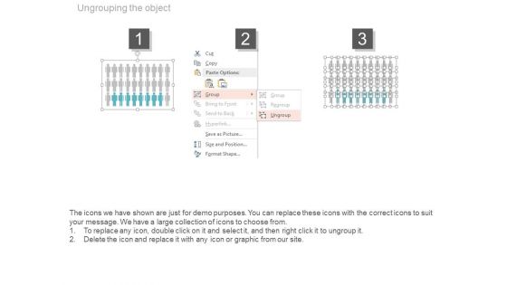 3D Men Icons Compare Slide Powerpoint Slides