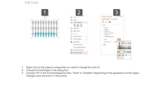 3D Men Icons Compare Slide Powerpoint Slides