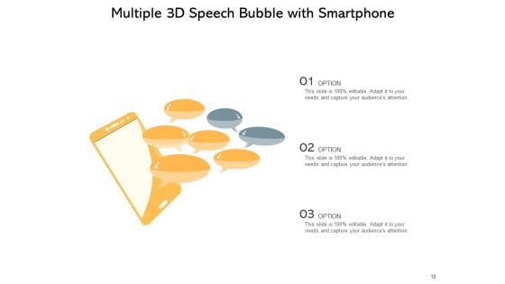 3D Speech Bubble Customer Experience Ppt PowerPoint Presentation Complete Deck