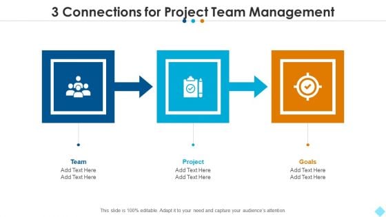 3 Connections For Project Team Management Themes PDF