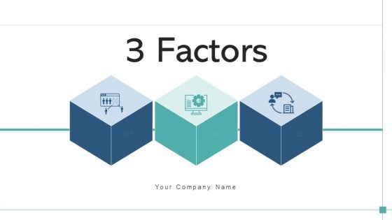 3 Factors Business Research Ppt PowerPoint Presentation Complete Deck