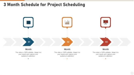 3 Month Schedule For Project Scheduling Guidelines PDF