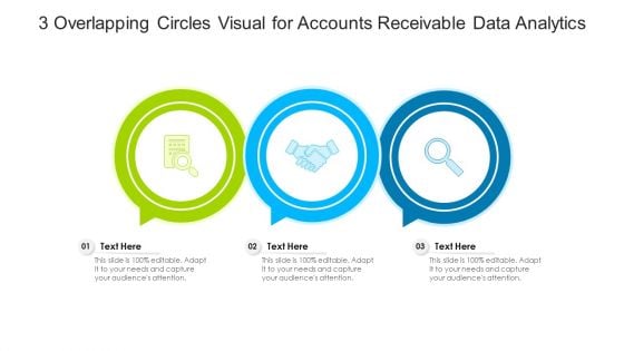 3 Overlapping Circles Visual For Accounts Receivable Data Analytics Ppt PowerPoint Presentation Gallery Background PDF 3 Overlapping Circles Visual For Accounts Receivable Data Analytics Ppt PowerPoint Presentation Gallery Background PDF