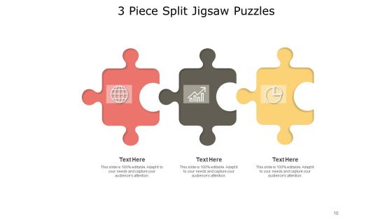 3 Parts Puzzle Circular Shape Split Segments Ppt PowerPoint Presentation Complete Deck Slide10