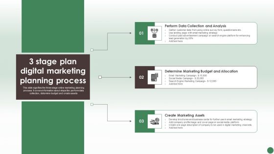 3 Stage Plan Digital Marketing Planning Process Ppt Background Image PDF 3 Stage Plan Digital Marketing Planning Process Ppt Background Image PDF