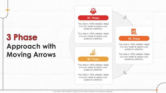 3 Phase Approach With Moving Arrows