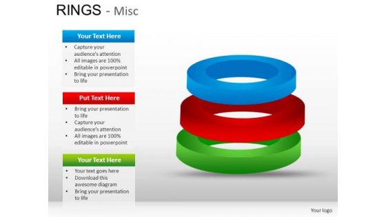 3 Rings Stacked PowerPoint Slides And Ppt Diagram Templates