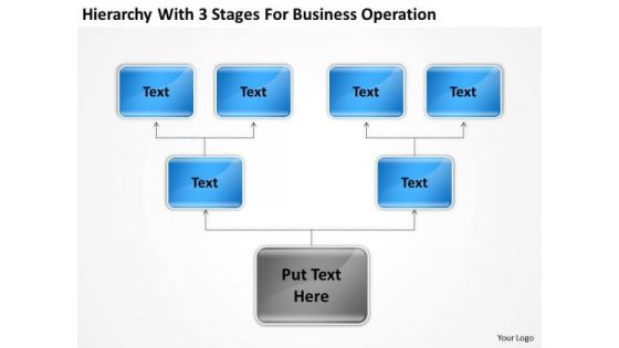 3 Stages For Business Operation Ppt Setting Up Plan PowerPoint Templates