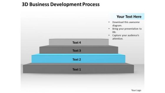 3d Business Development Process Ppt Plans Samples PowerPoint Templates