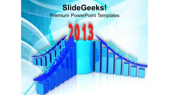 3d Business Growth Graph Success PowerPoint Templates Ppt Backgrounds For Slides 1212