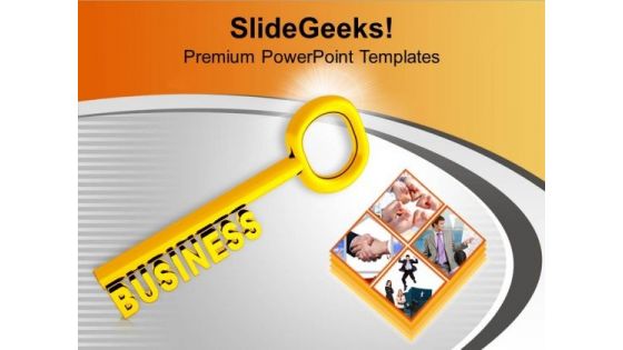 3d Business Key Success Plan PowerPoint Templates Ppt Backgrounds For Slides 0213